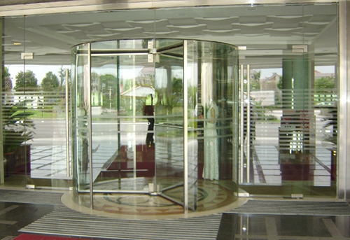 三翼手动水晶门