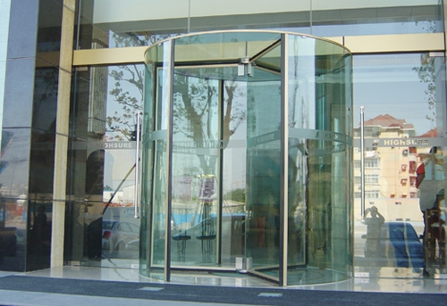 三翼自动水晶门